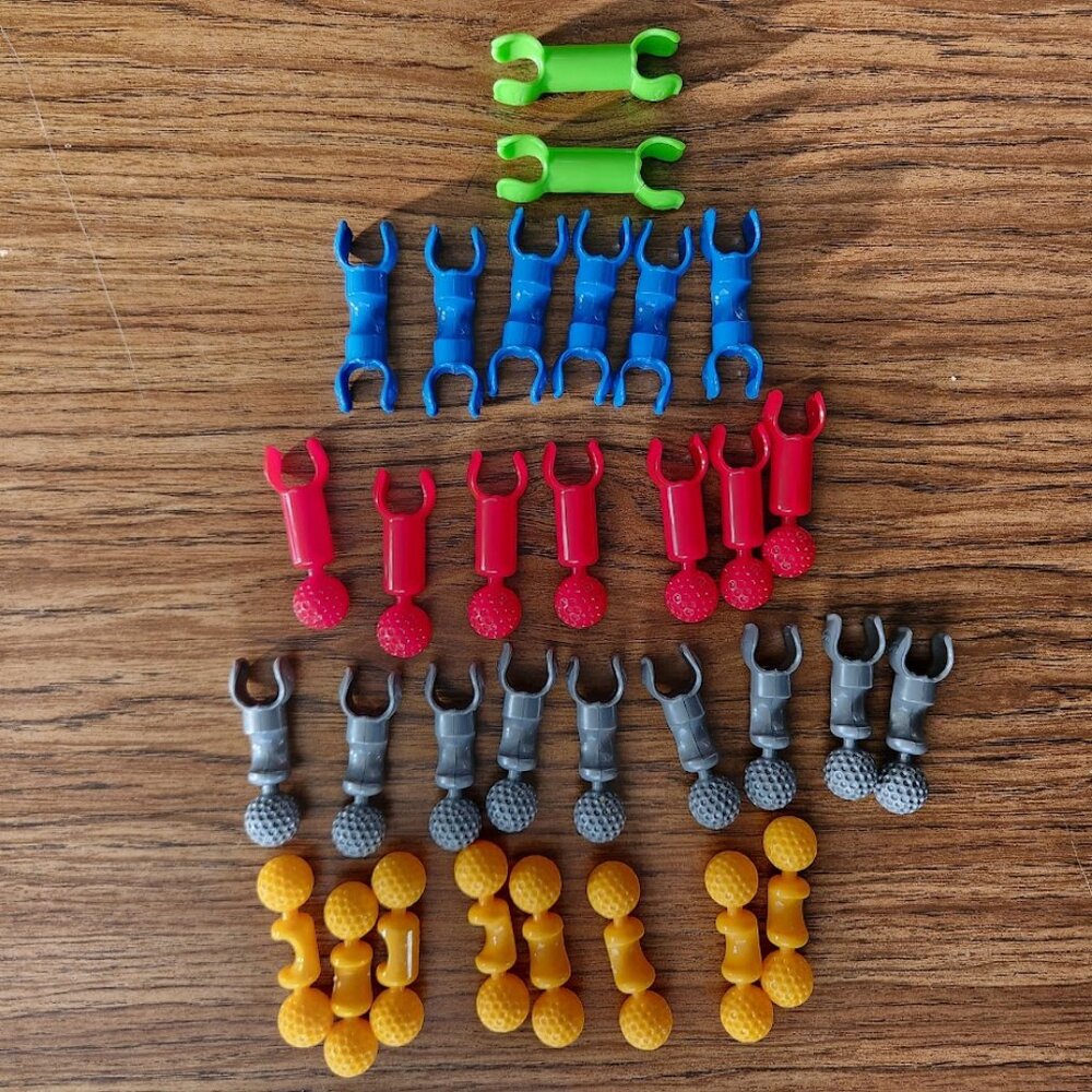 Infinitoy Zoob Building Blocks 34 Pieces Skeleton Sockets knex Swiveling joints